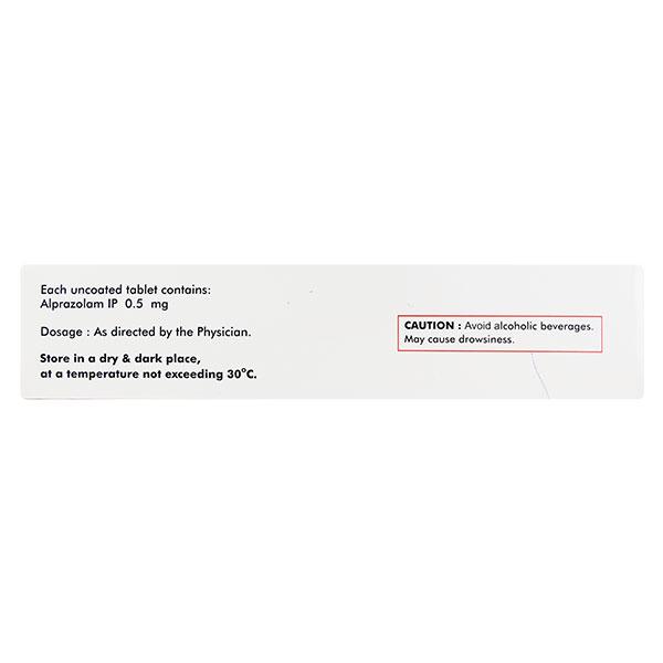 Anxit 0.5mg Tablet 15'S - Global Surgicals