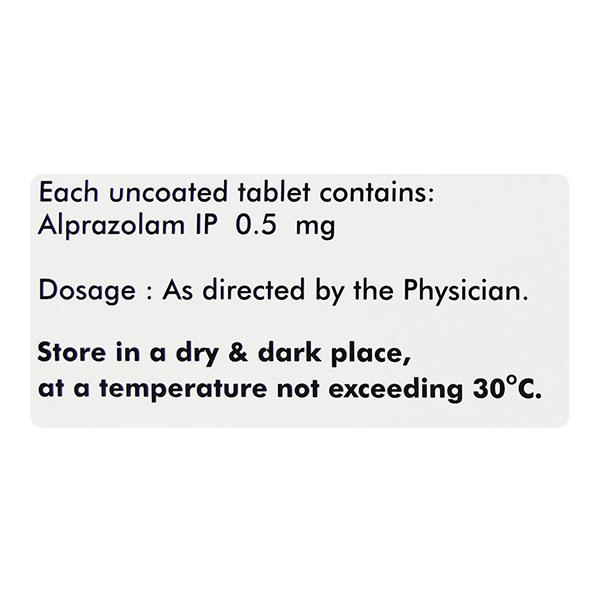 Anxit 0.5mg Tablet 15'S - Global Surgicals