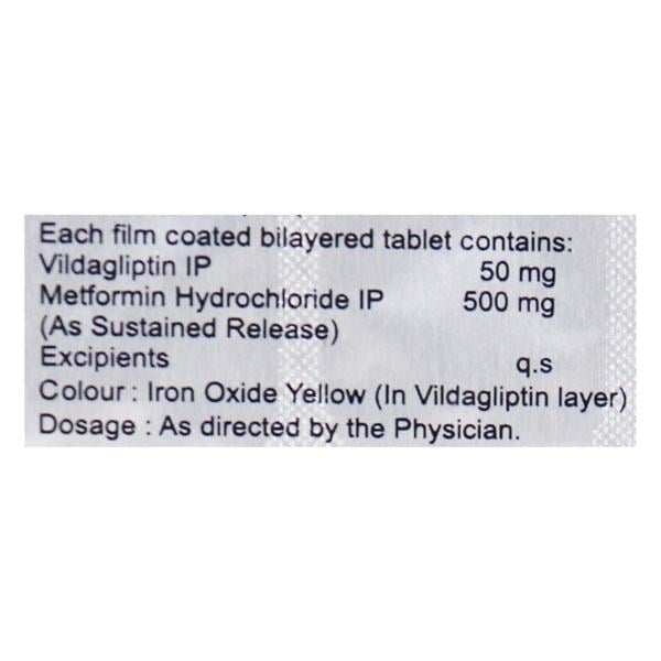 VILDANEX M SR Tablet 15's