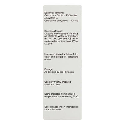 Accuzon 500mg Injection 1's