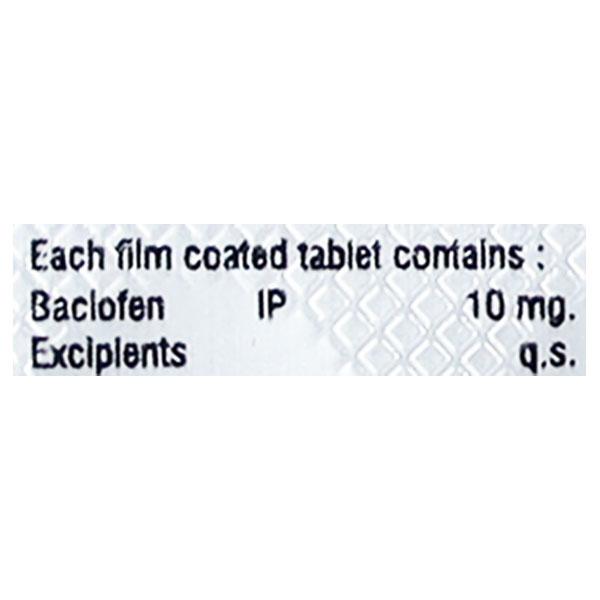 BACLOSPAS 10 Tablet 10's