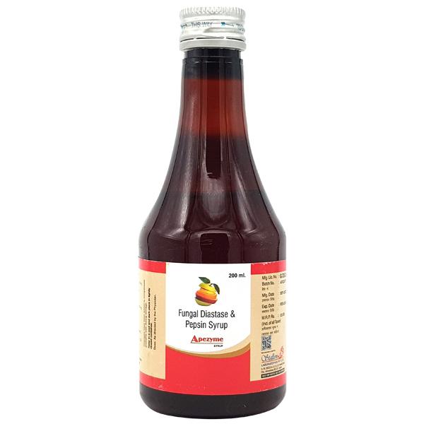 APEZYME Syrup 200ml - Global Surgicals