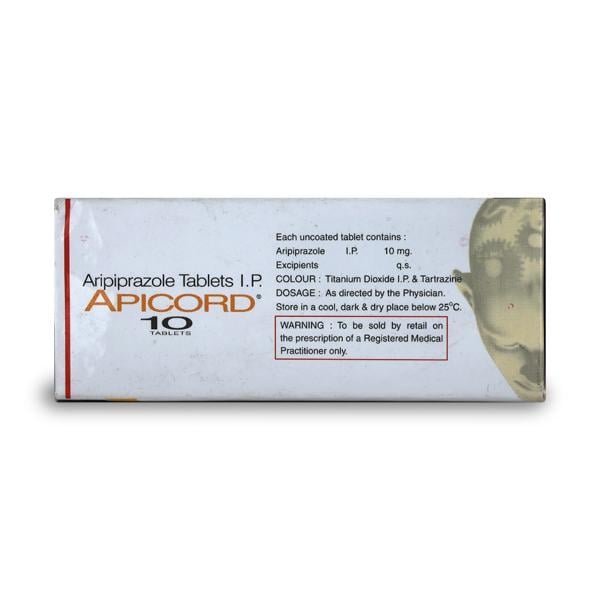 APICORD 10mg Tablet 10's - Global Surgicals
