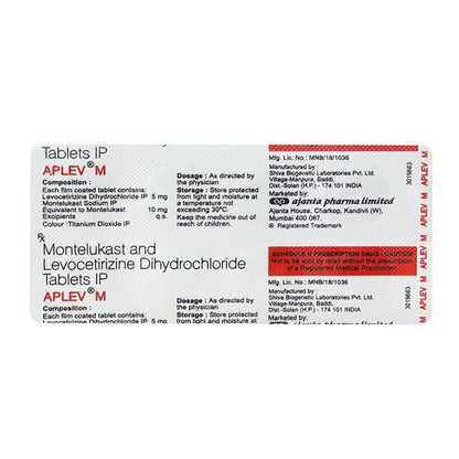 APLEV M Tablet 10's - Global Surgicals