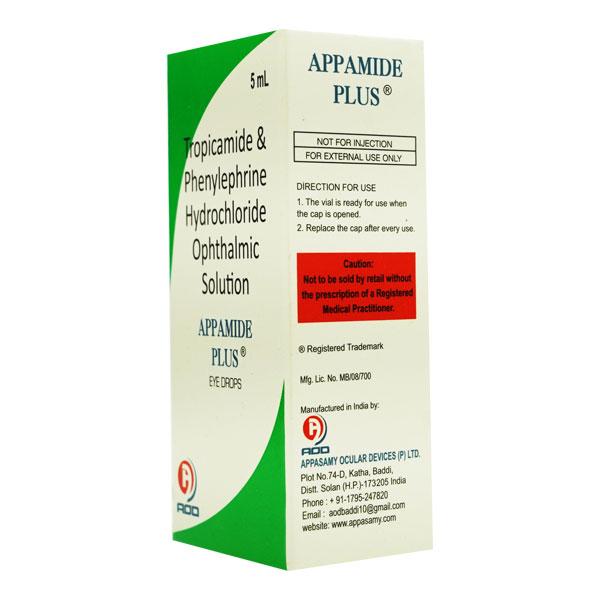 APPAMIDE PLUS Eye Drops 5ml - Global Surgicals
