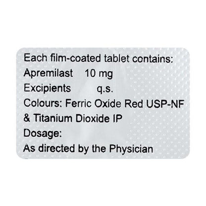 Apraize 10Mg Tablet 4's - Global Surgicals