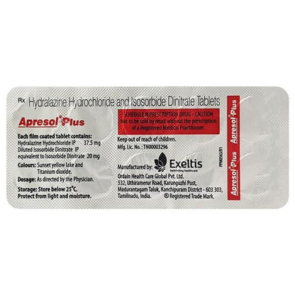 Apresol Plus Tablet 10'S - Global Surgicals