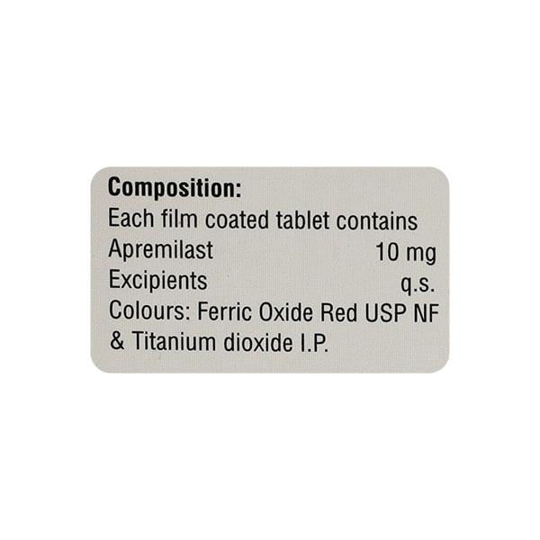 APREZO 10 Tablet 4's - Global Surgicals