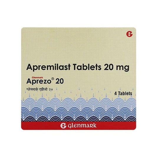 APREZO 20 Tablet 4's - Global Surgicals