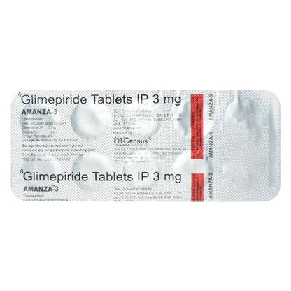 AMANZA 3mg Tablet 10's