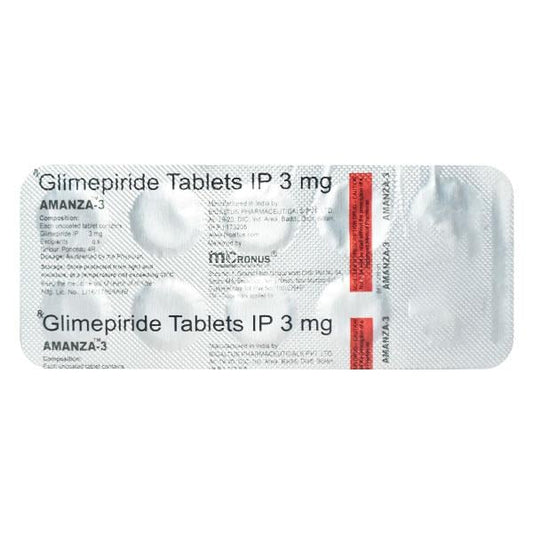 AMANZA 3mg Tablet 10's