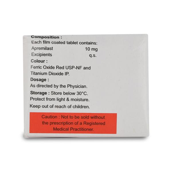 APXENTA 10mg Tablet 10's - Global Surgicals
