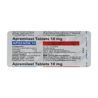 APXENTA 10mg Tablet 10's - Global Surgicals