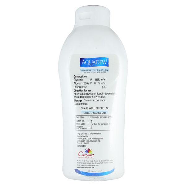 AQUADEW MOISTURIZING Lotion 400gm - Global Surgicals