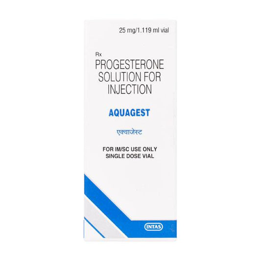 AQUAGEST 25 Injection 1.119ml - Global Surgicals