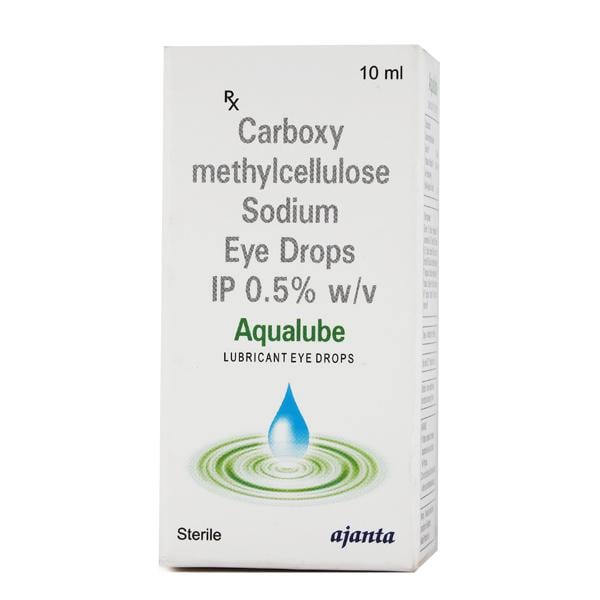 Aqualube Eye Drops 10ml - Global Surgicals