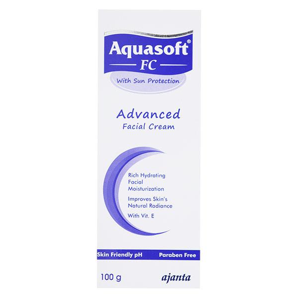 Aquasoft FC Advanced Facial Paraben Free Moisturizer Cream 100gm - Global Surgicals