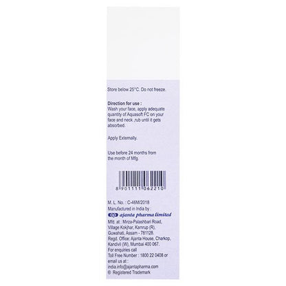 Aquasoft FC Advanced Facial Paraben Free Moisturizer Cream 100gm - Global Surgicals