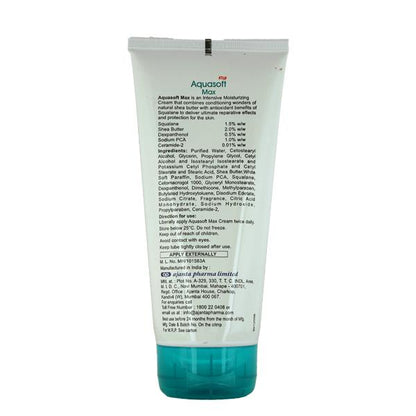 AQUASOFT MAX NEW INTENSIVE MOISTURISING Cream 150gm - Global Surgicals