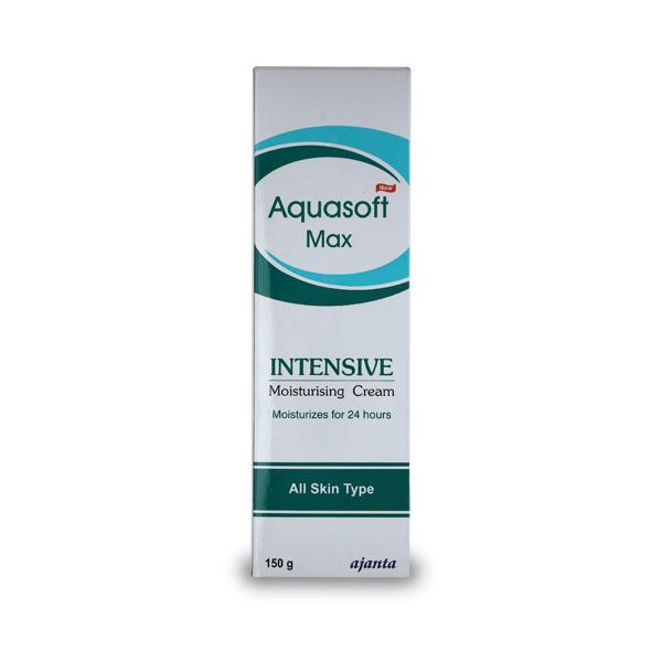 AQUASOFT MAX NEW INTENSIVE MOISTURISING Cream 150gm - Global Surgicals