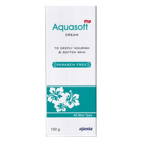 AQUASOFT NEW PARABEN FREE ALL SKIN TYPE Cream 100gm - Global Surgicals