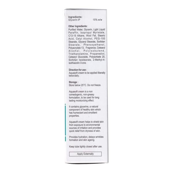 AQUASOFT NEW PARABEN FREE ALL SKIN TYPE Cream 100gm - Global Surgicals