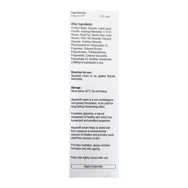 AQUASOFT PARABEN FREE Cream 150gm - Global Surgicals