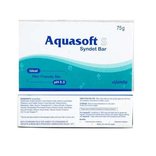 Aquasoft S Soap 75gm - Global Surgicals