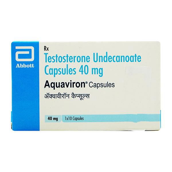 AQUAVIRON 40 Capsule 10's - Global Surgicals