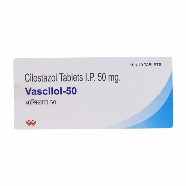 Vascilol 50mg Tablet 10'S