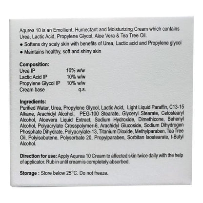 AQUREA 10 Cream 100gm - Global Surgicals