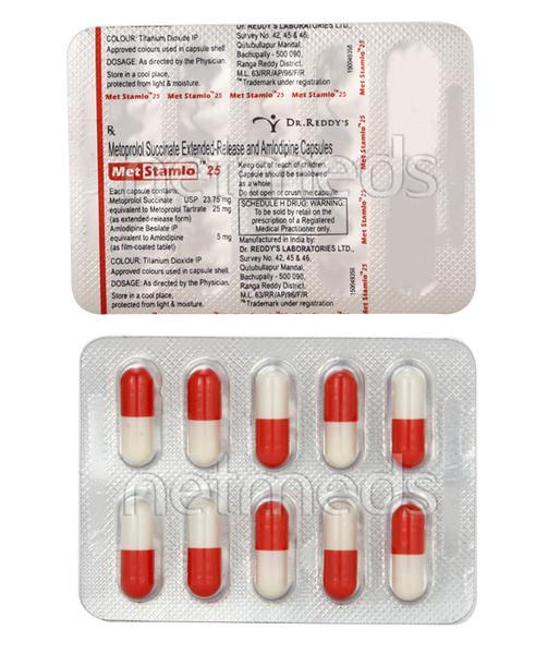 MET Stamlo 25mg Capsule 10'S