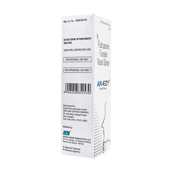 AR EZY 120md Nasal Spray 6g - Global Surgicals
