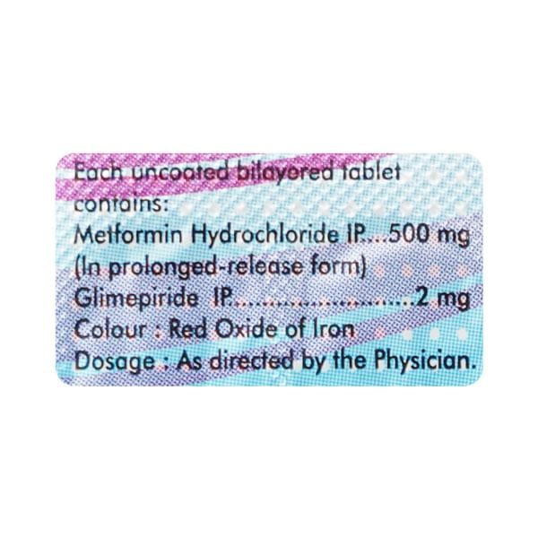 Diapride M2 Tablet 15'S