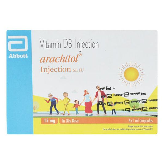 Arachitol 6Lac Injection 6X1Ml - Global Surgicals