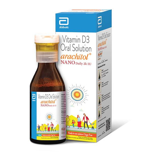 Arachitol Nano Daily 2K IU Sugar Free Oral Solution 150ml - Global Surgicals
