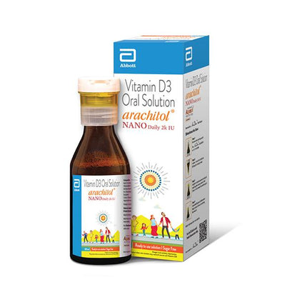 Arachitol Nano Daily 2K IU Sugar Free Oral Solution 150ml - Global Surgicals