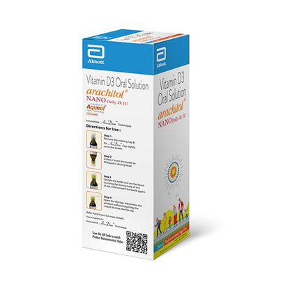 Arachitol Nano Daily 2K IU Sugar Free Oral Solution 150ml - Global Surgicals
