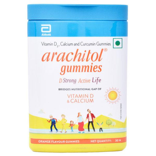 ARACHITOL ORANGE FLAVOUR Gummies 30's - Global Surgicals