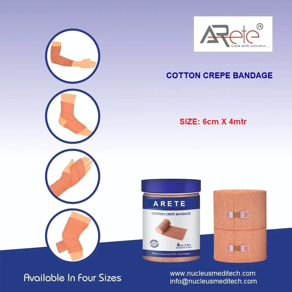 Arete Crepe Bandage - Global Surgicals