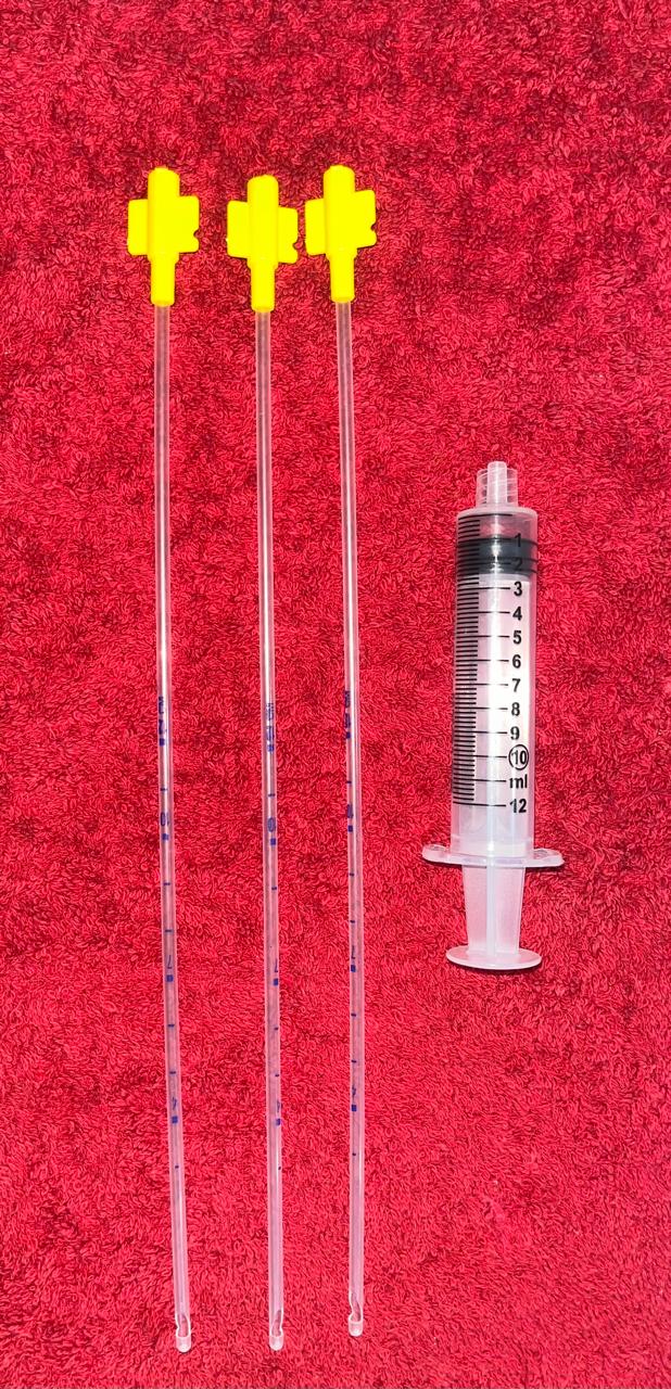Arete Endometrial Biopsy Curette With Syringe - Global Surgicals