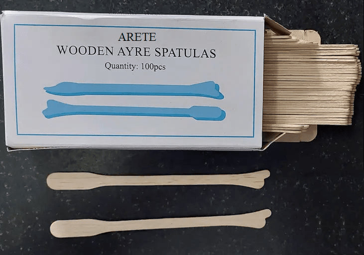 Arete Wooden Ayre Spatula - Global Surgicals