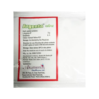 ARGENTA SUGAR FREE LEMON ORANGE FLAVOUR Granules 8.5gm - Global Surgicals