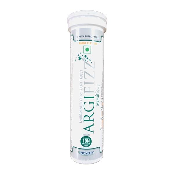 ARGIFIZZ ORANGE FLAVOUR Effervescent Tablet 10's - Global Surgicals