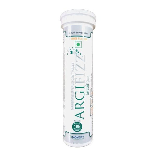 ARGIFIZZ ORANGE FLAVOUR Effervescent Tablet 10's - Global Surgicals
