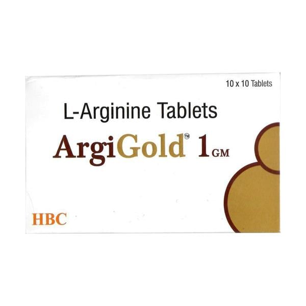 Argigold 1000mg Tablet 10'S - Global Surgicals