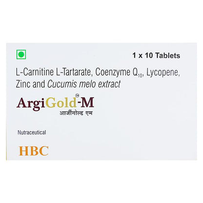 ARGIGOLD M Tablet 10's - Global Surgicals