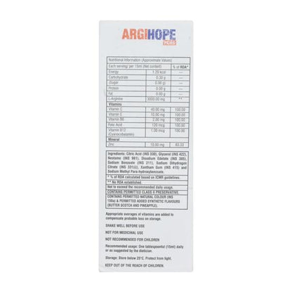 Argihope Plus Liquid 90ml - Global Surgicals