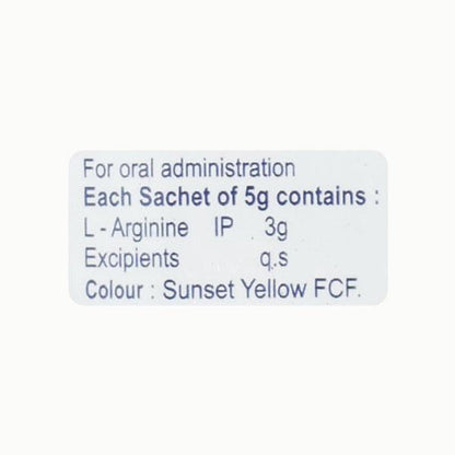 Argin Orange Flavour Sugar Free Sachet 5gm - Global Surgicals