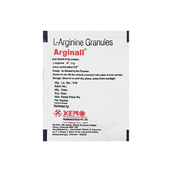 Arginall Sugar Free Granules 5gm - Global Surgicals